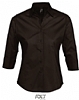 Camisa Hombre Manga Larga Brighton Sols - Color Marron Oscuro